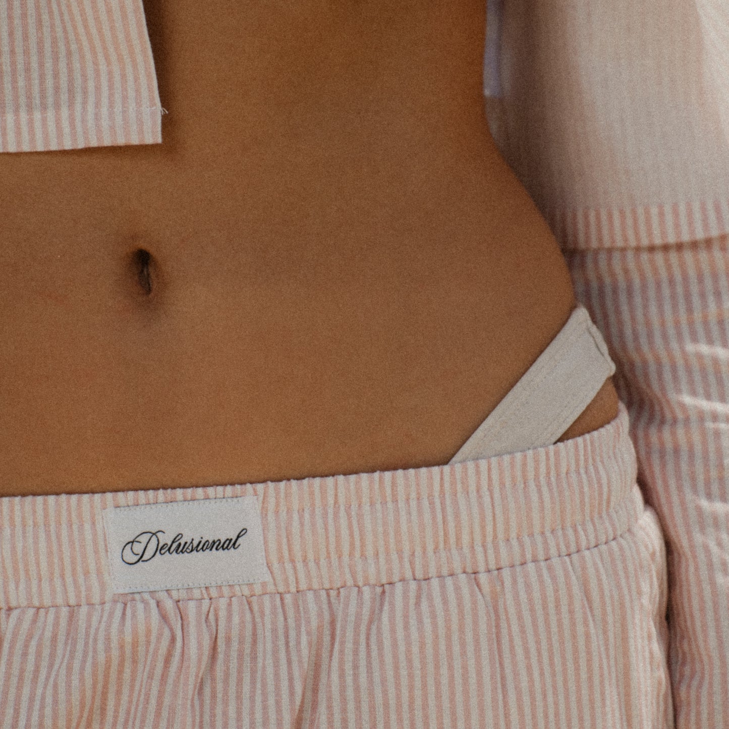 "Beaucoup D'amour" Women's Linen Pants