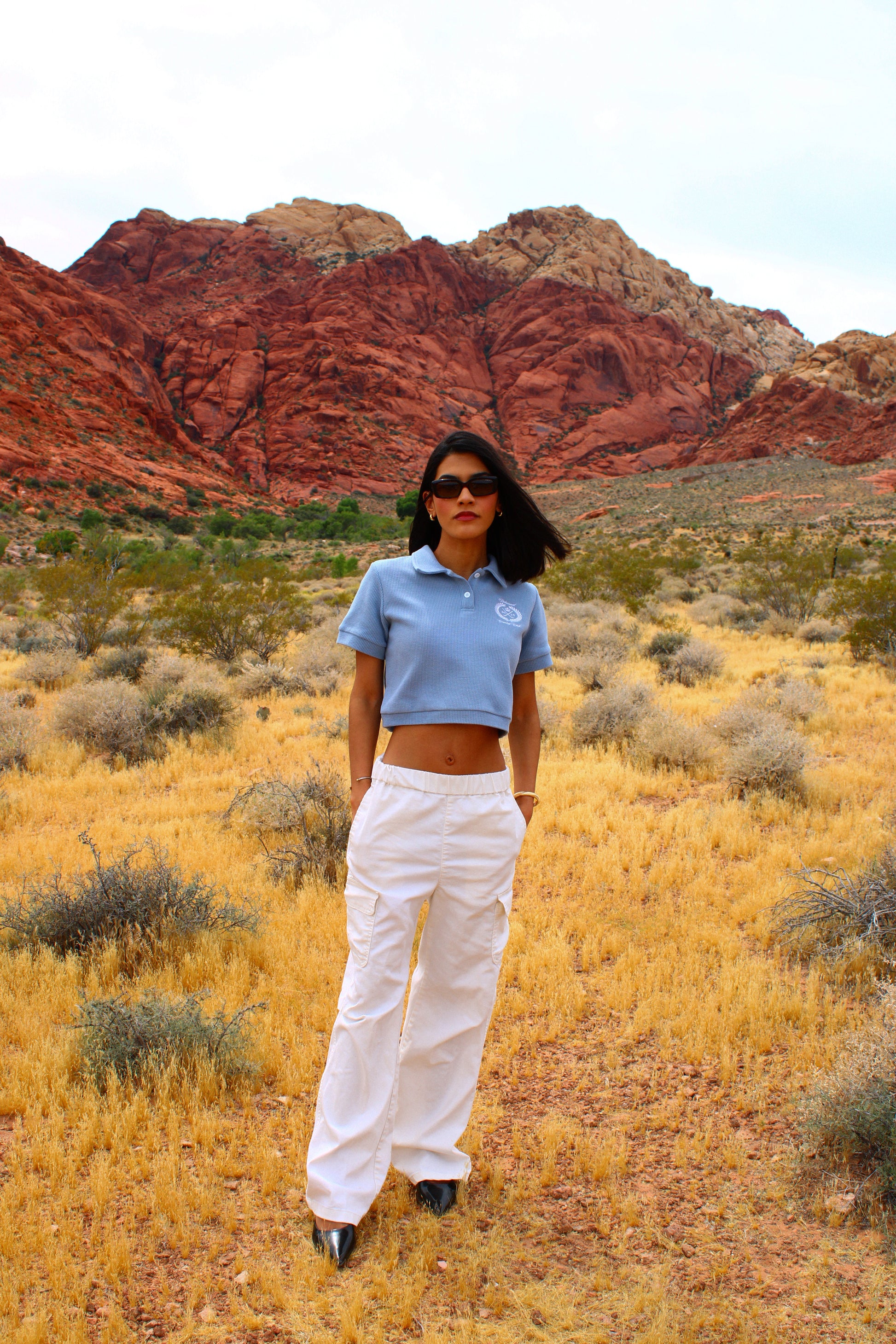 Women's premium preppy polo shirt by Delusional